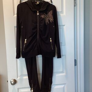 BCBGMaxazria Tracksuit with Gold Details